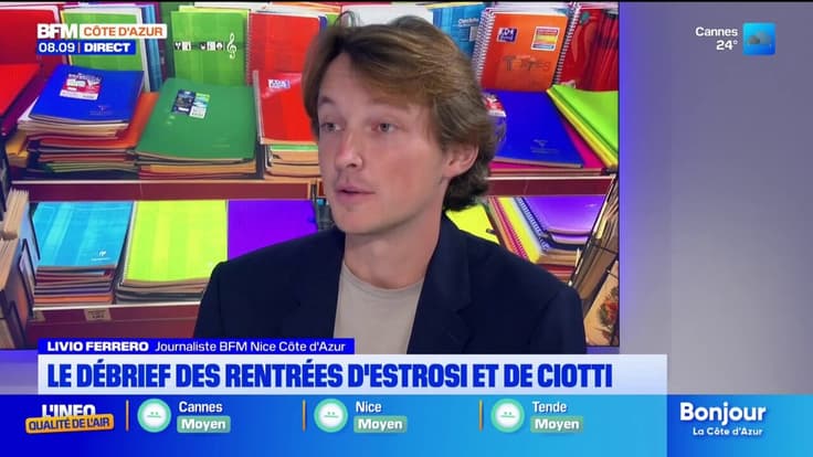 Le débrief des rentrées politiques de Christian Estrosi et d'Éric Ciotti