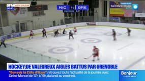 Ligue Magnus: défaite pour les Aigles de Nice face au leader grenoblois