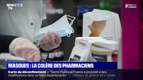 La colère des pharmaciens sur l'abondance soudaine de masques pour la grande distribution