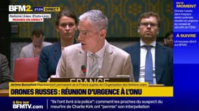 Attaque de drones russes en Pologne : "Une nouvelle escalade de la Russie", estime la France depuis l'ONU