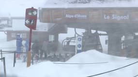 Risque d'avalanches: à l'Alpe d'Huez, opération sécurisation et sensibilisation des skieurs