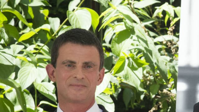 Jean-Christophe Cambadélis et Manuel Valls en juillet 2016.