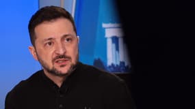 Le président de l'Ukraine Volodymyr Zelensky sur Fox News ce 1er mars.