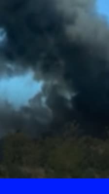 Val-d'Oise: plus d'une centaine de sapeurs-pompiers mobilisés sur un impressionnant incendie dans une entreprise