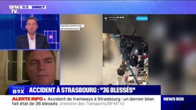 Strasbourg : deux trams se percutent, "36 blessés" - 11/01