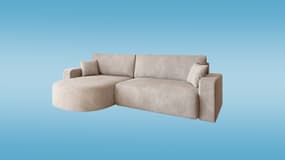 Il est réversible et confortable : voici 2 raisons pour profiter de ce canapé à prix réduit