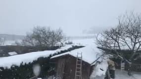 Yvelines : neige à Limay - Témoins BFMTV