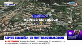Hautes-Alpes: un mort dans un accident de la route à Aspres-sur-Buëch