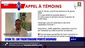 Lyon: un appel à témoins lancé pour retrouver un trentenaire