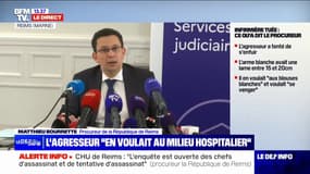 Infirmière tuée à Reims: le suspect "faisait l'objet de soins psychiatriques depuis 1985", affirme le procureur