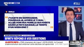 J'habite en Normandie, pourrais-je aller voir ma famille dans le Pays basque? BFMTV répond à vos questions