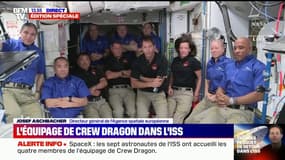 L'image des 11 astronautes actuellement présents dans la Station spatiale internationale