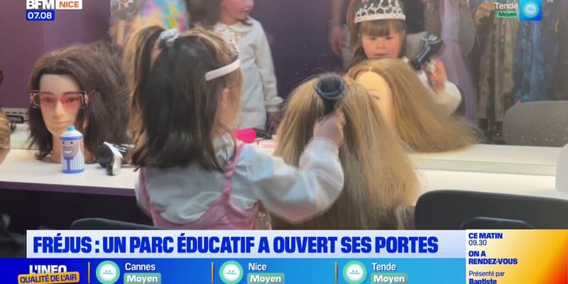 Fréjus : un parc de jeux pour enfants sous la forme d'une ville miniature vient d'ouvrir