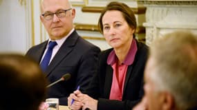 Michel Sapin a opposé une fin d e non-recevoir à sa collègue de l'Ecologie au sujet des poids lourds étrangers.