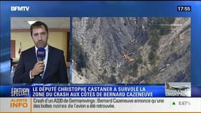 Édition spéciale "Crash d'un A320 dans les Alpes" (1/4): "Des débris et des corps ont été retrouvés sur le site", décrit Christophe Castaner