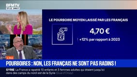 Les Français sont-ils généreux lorsqu'ils laissent des pourboires ?
