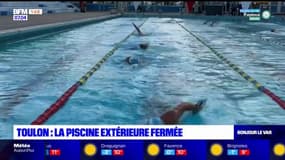 Toulon: la piscine extérieure fermée