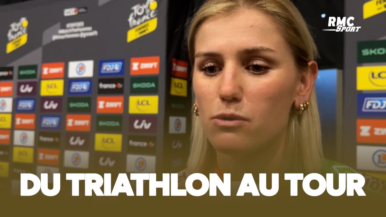 Emilie Morier, du triathlon au Tour de France Femmes