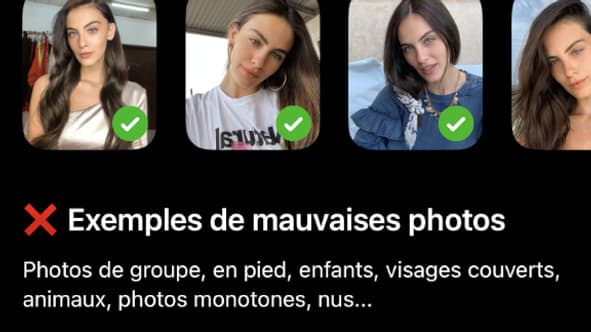 L'application Lensa explique ce qu'elle considère comme bonnes et mauvaises photos pour générer des avatars via l'intelligence artificielle.