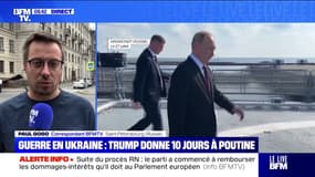 "Un pas de plus vers la guerre": le Kremlin répond à l'ultimatum de Donald Trump 