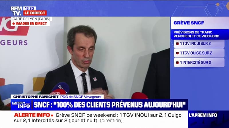 Christophe Fanichet, PDG de SNCF Voyageurs: 