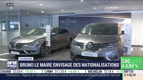 Bruno Le Maire envisage des nationalisations