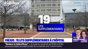 Fréjus: 19 lits supplémentaires à l'hôpital