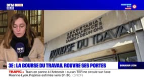 Lyon: la Bourse du travail va rouvrir ses portes