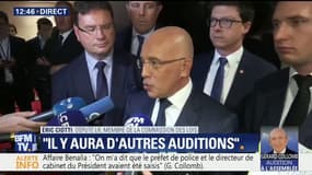 Audition de Collomb: "Les protagonistes se sont concertés et les fusibles ont été enclenchés", conclut Eric Ciotti (LR)