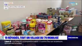 Yvelines: 19 réfugiés ukrainiens accueillis dans le village des Alluets-le-Roi