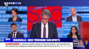 Story 7 : Marseille, Hedi témoigne sur BFMTV - 31/07