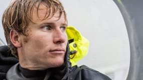 François Gabart, première participation au Vendée Globe et premier parcours sans faute.