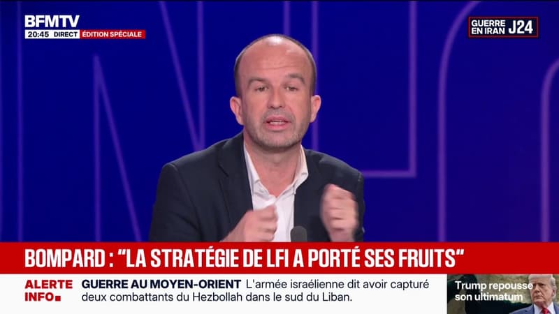 "Le message que j'ai à passer à gauche c'est: arrêtez de nous taper dessus", déclare Manuel Bompard, coordinateur national de La France insoumise