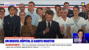 Emmanuel Macron annonce une aide supplémentaire de 240 millions d'euros pour l'AP-HM
