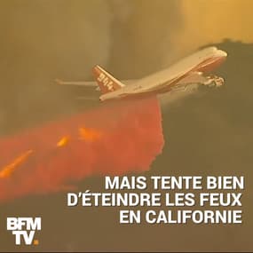 Un 747 déployé pour vaincre les flammes en Californie