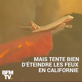 Un 747 déployé pour vaincre les flammes en Californie