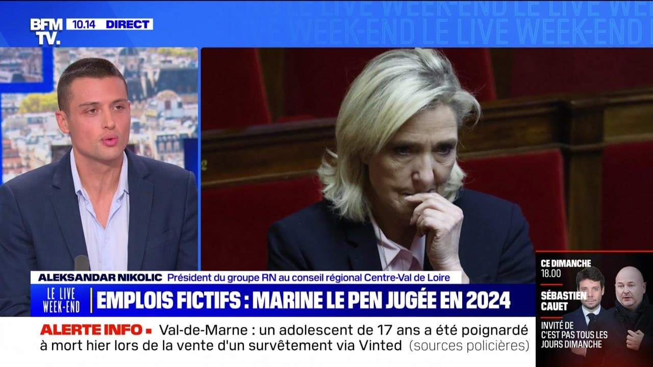 Emplois Fictifs : Marine Le Pen Jugée En 2024 - 09/12