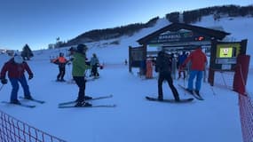 La station de Montgenèvre est la première des Alpes du Sud à avoir ouvert ses portes cette saison.