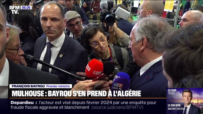 Mulhouse: François Bayrou juge 