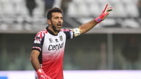 Gianluigi Buffon avec Parme en novembre 2021