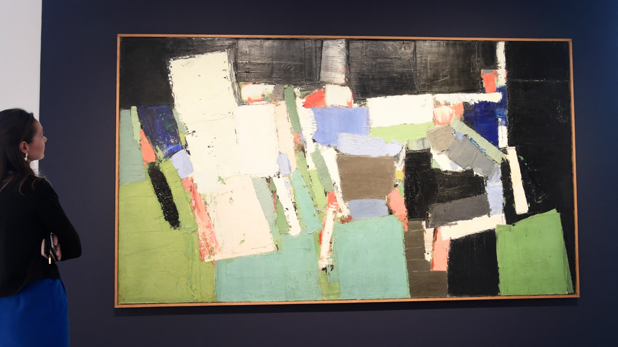 Le Parc des princes par Nicolas de Staël (1952) mis aux enchères chez Christie's en 2019 Le Parc des princes par Nicolas de Staël (1952) mis aux enchères chez Christie's en 2019
