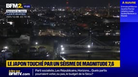 Japon: un séisme de magnitude 7,6 entraîne une alerte au tsunami sur la côte Pacifique