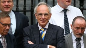 Le député britannique Peter Bone, ici le 6 septembre 2022 à Londres (Royaume-Uni).