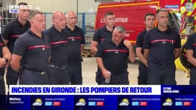 Incendies en Gironde: retour à la maison pour les pompiers du Rhône