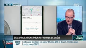 Des applications pour affronter la grève