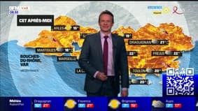 Météo Provence: jn dimanche sous le soleil, jusqu'à 19°C attendus à Marseille et 20°C à Toulon