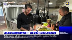 Marseille: le chef Julien Sebbag investit les voûtes de la Major