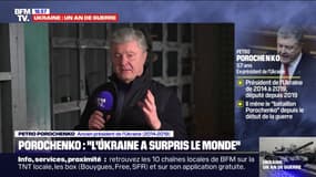 Petro Porochenko, ex-président ukrainien: "L’Ukraine doit gagner parce que ce sera votre victoire" 