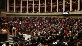 Le Premier ministre François Bayrou prononce son discours de politique générale à l'Assemblée nationale à Paris le 14 janvier 2025 (illustration)
