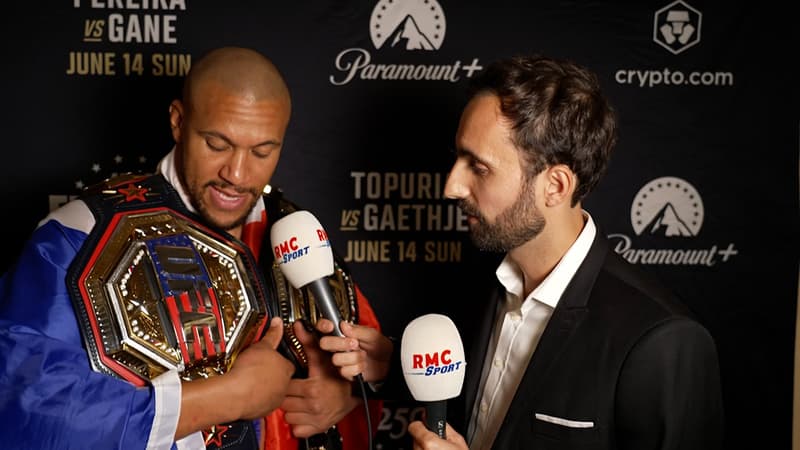 UFC : "Je suis prêt pour une ceinture numérotée", l'ambition de Gane qui a dominé Pereira